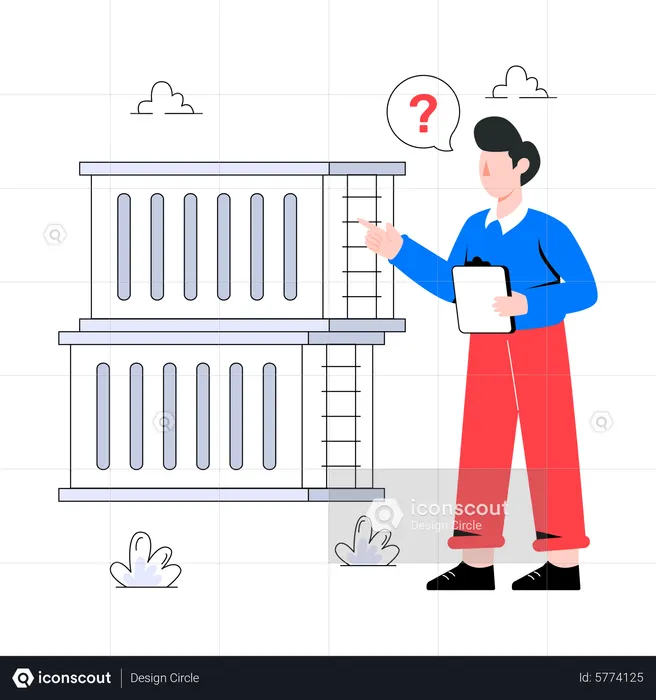 Cargo Inspection  Illustration