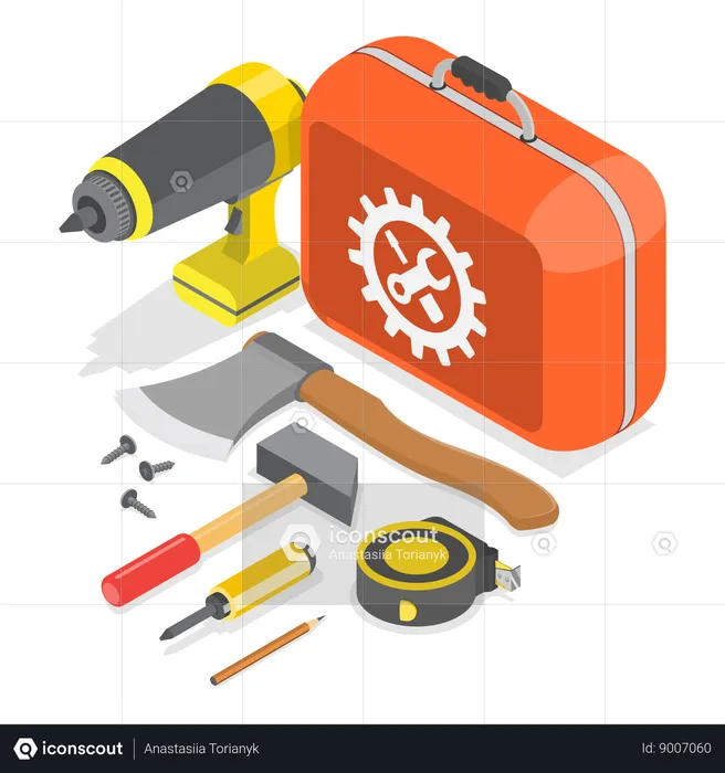 Carpentry kit  Illustration