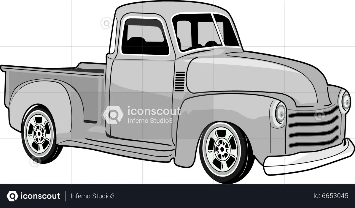 Carro Clássico  Ilustração