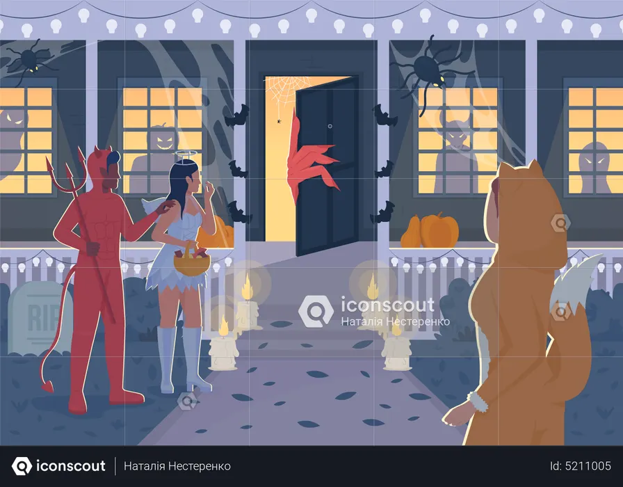 Casa con monstruos  Ilustración