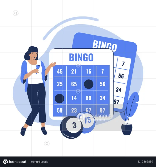 Casino Game App  Illustration