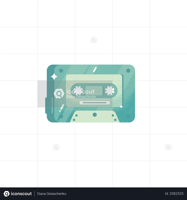 Cassette  Illustration