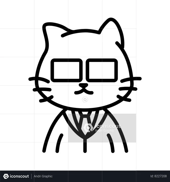 Cat doctor  Illustration