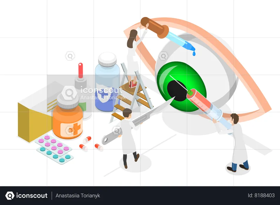 Cataract Surgery  Illustration