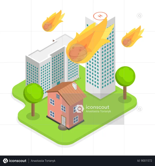 Catastrophes naturelles  Illustration