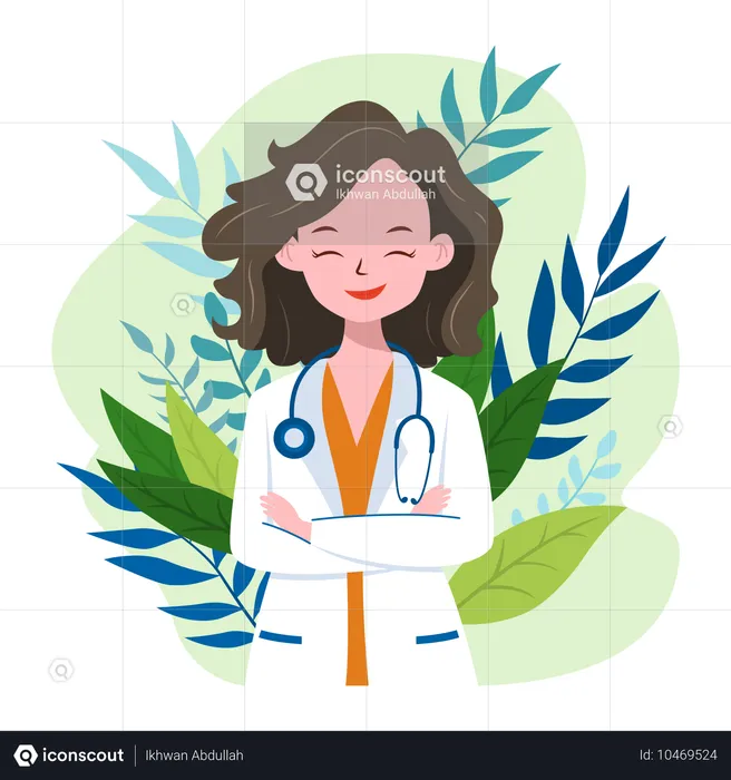 Celebrating Doctor's Day  Illustration