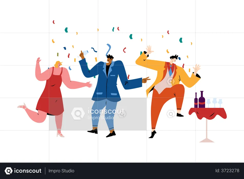 Celebration Party  Illustration