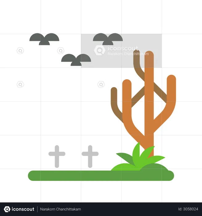 Cementerio  Ilustración