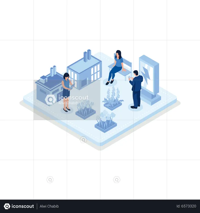 Centrale électrique  Illustration