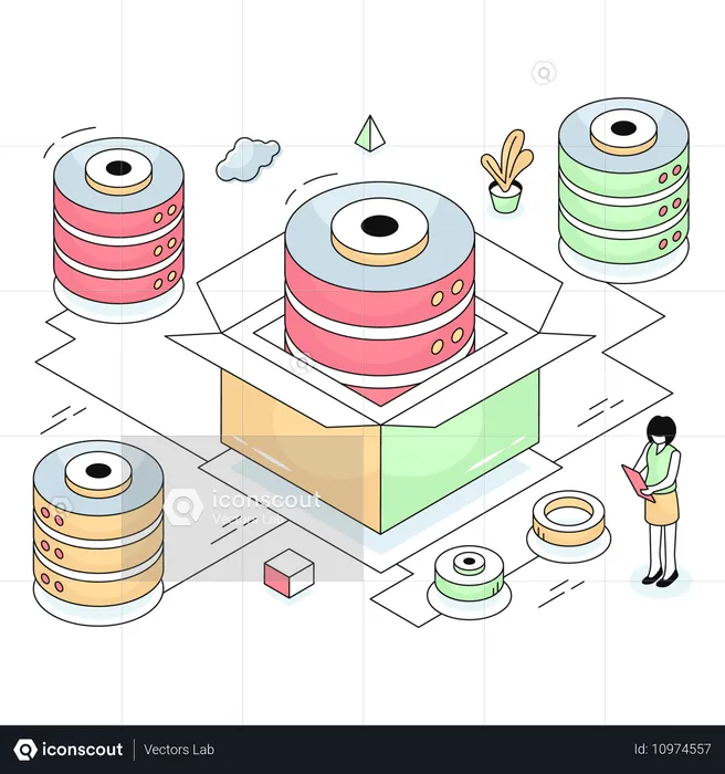 Centre de données  Illustration