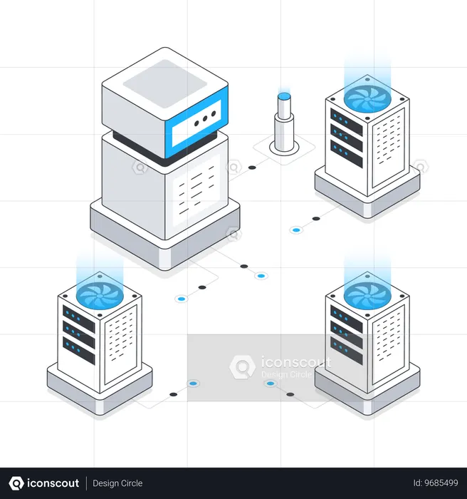 Centro de datos  Ilustración