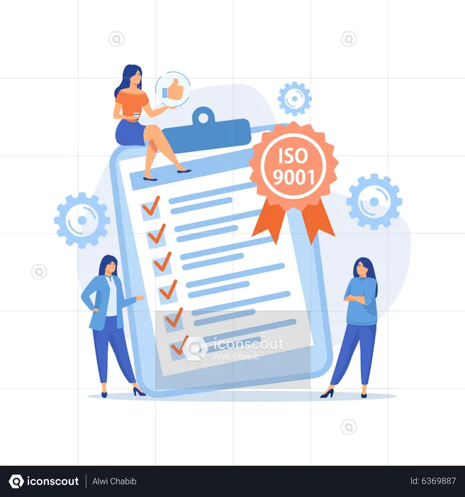 Certifié ISO  Illustration