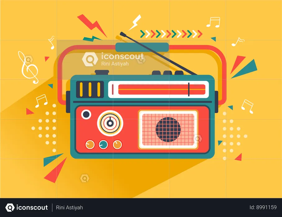 Chanson radiophonique  Illustration