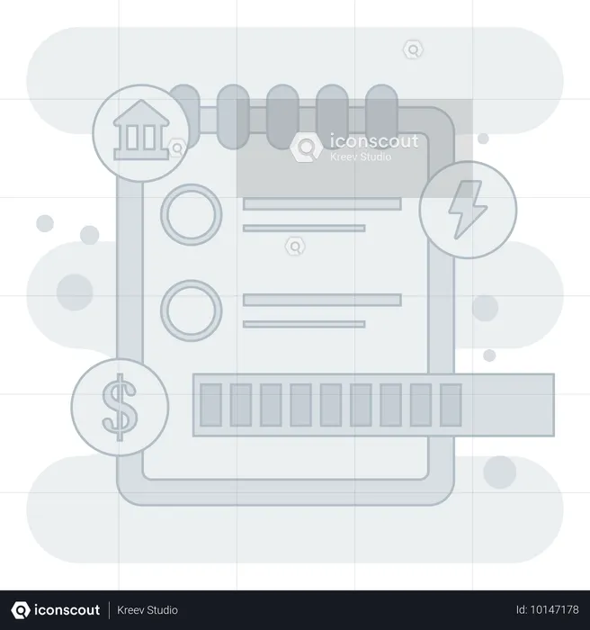 Chargement de factures  Illustration