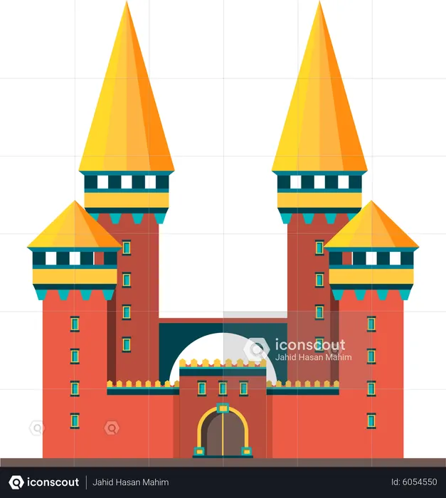 Tour du château  Illustration