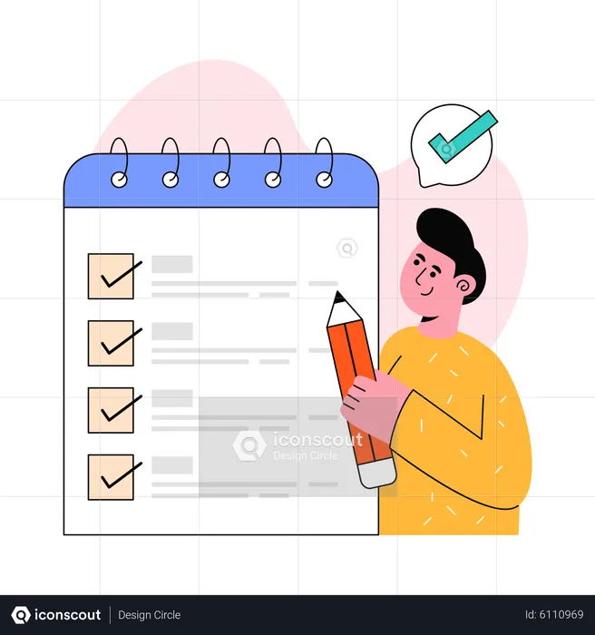 Checklist  Illustration