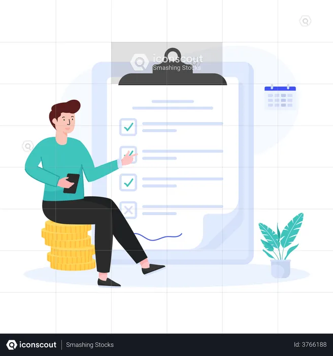 Checklist  Illustration