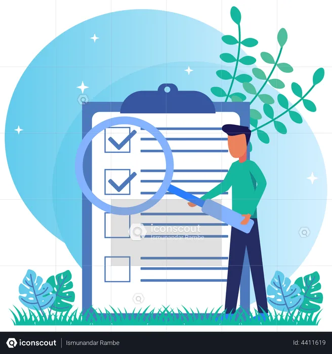 Checklist  Illustration