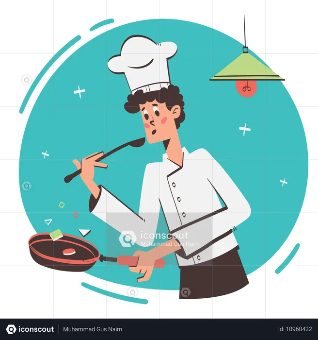 Chef de cuisine  Illustration