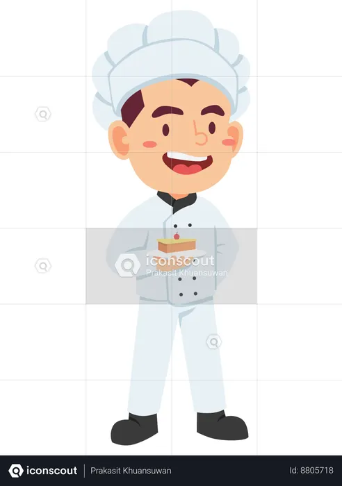 Chef Profissional  Ilustração