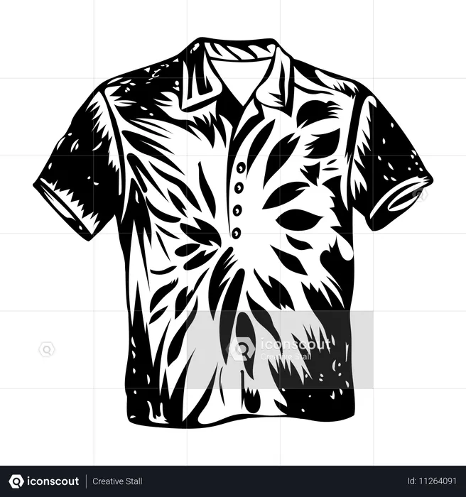 Teindre la chemise  Illustration