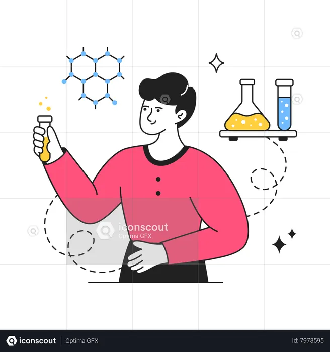 Chemist  Illustration