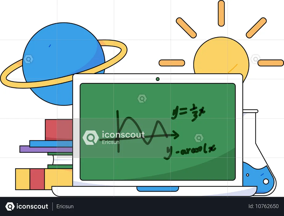 Chemistry class  Illustration