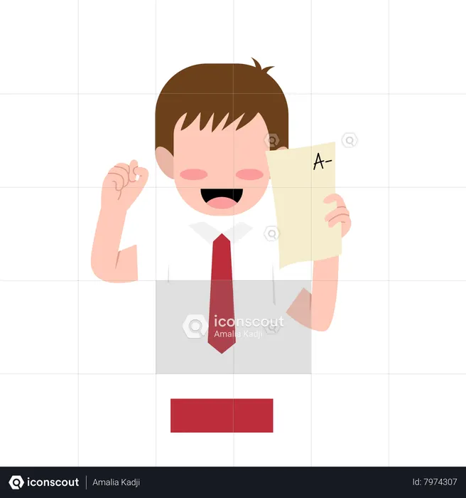 El niño obtuvo resultado negativo.  Ilustración