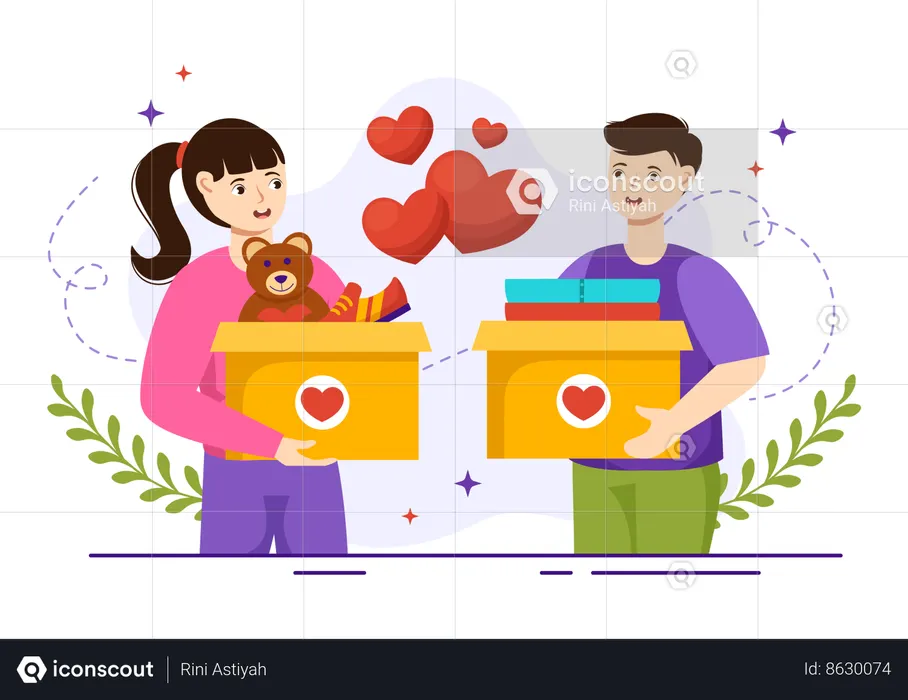 Child Charity  Illustration