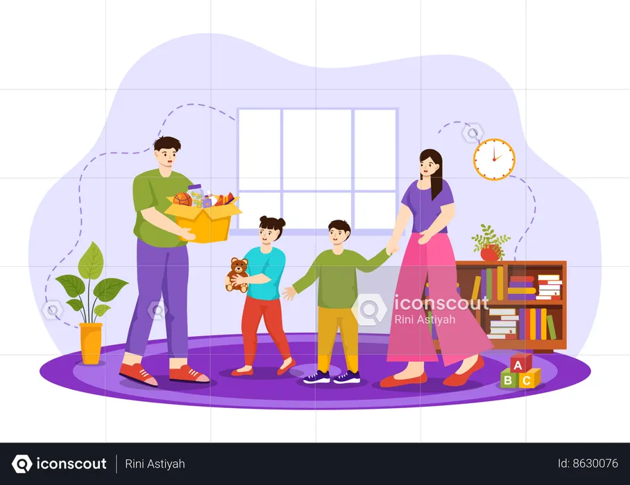 Child Charity  Illustration