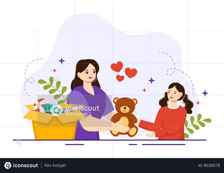Child Charity  Illustration