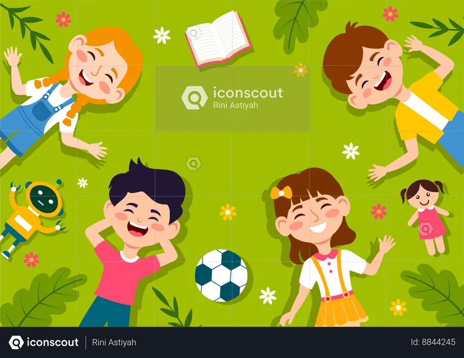 Children Day  Illustration