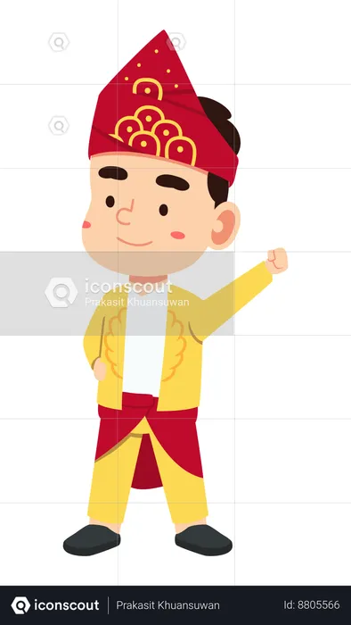 Chinese man  Illustration