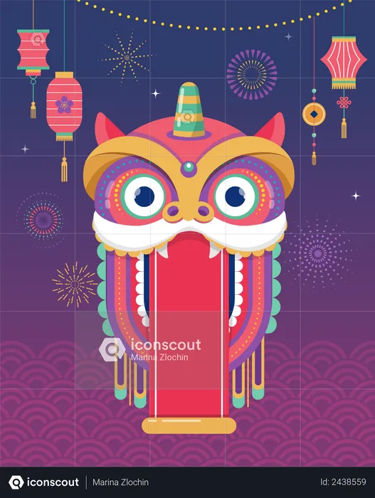 Chinese New Year  Illustration