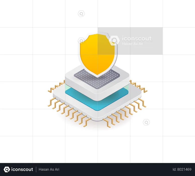 Chip Technology  Illustration