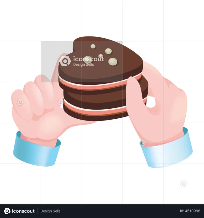 Choco Cookies  Illustration