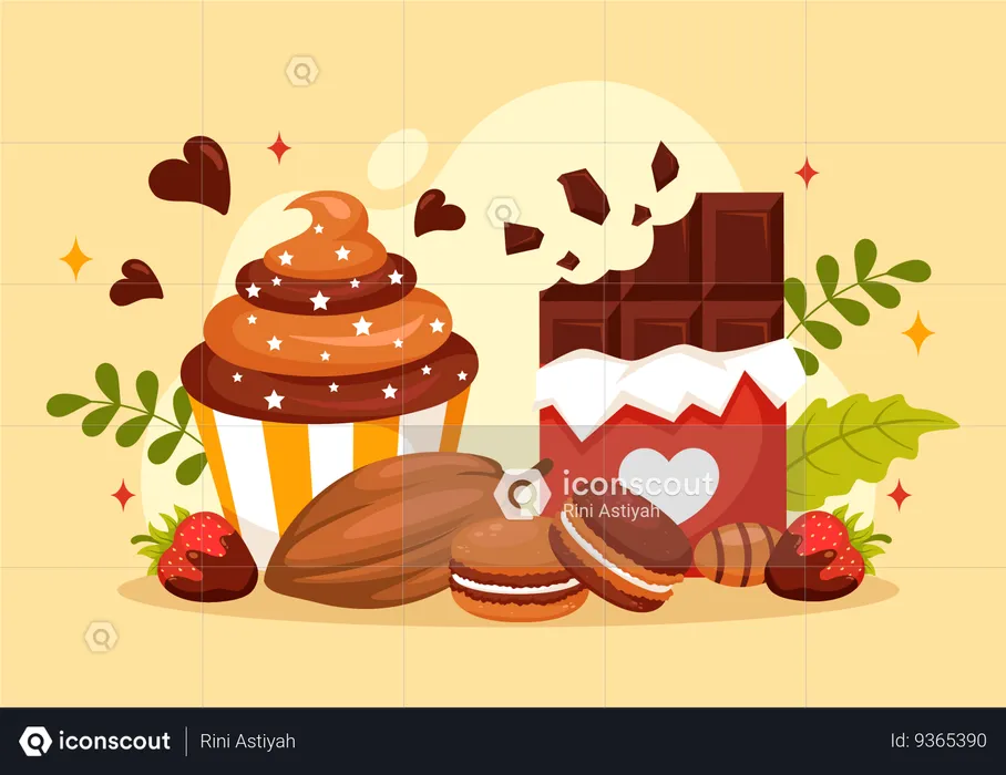 Chocolate Appreciation  Illustration
