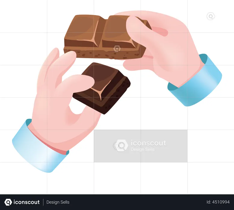 Chocolate Bar  Illustration