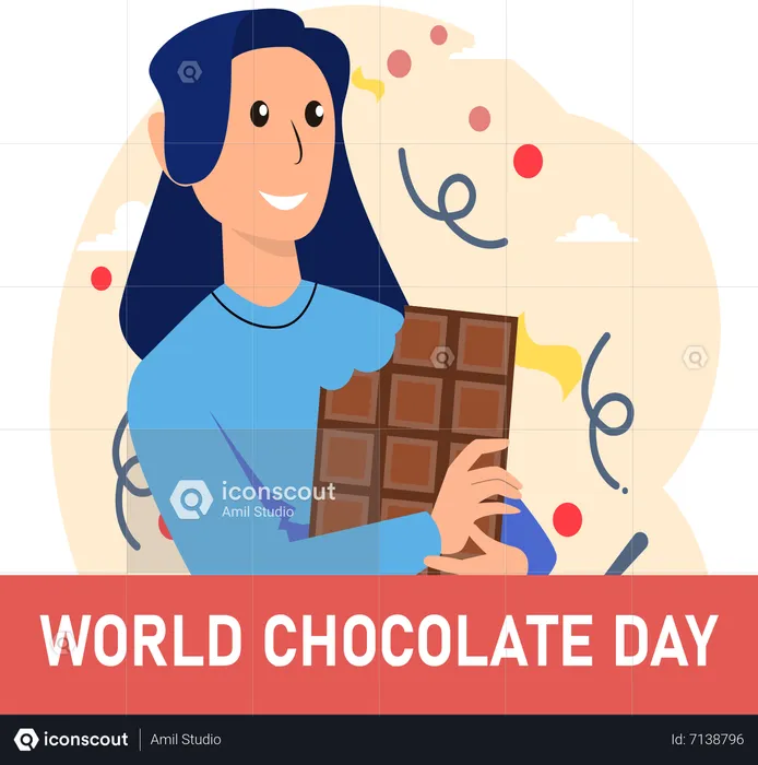 Chocolate Day  Illustration