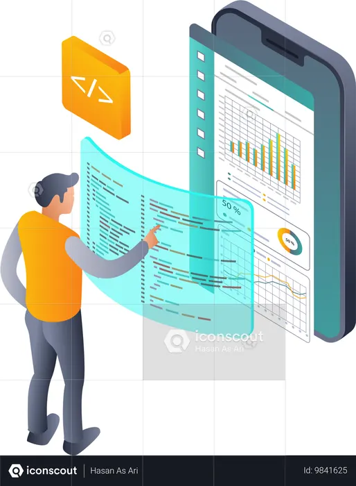 Choosing the Best Programming Language for Technology Data Analysis  Illustration