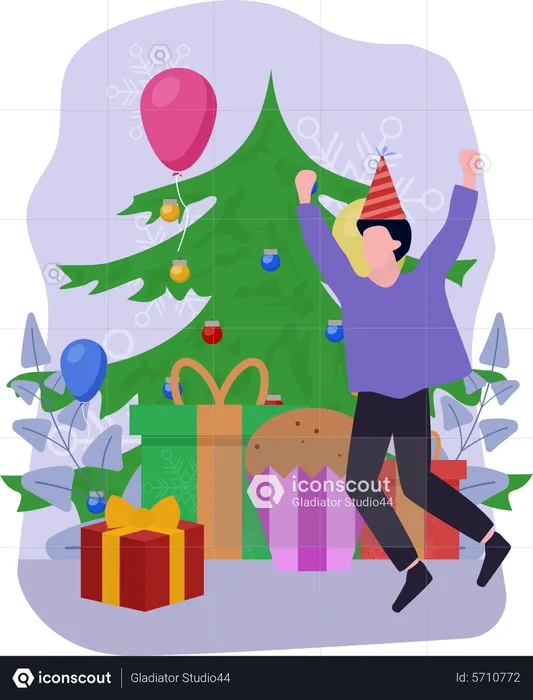 Christmas Celebration  Illustration