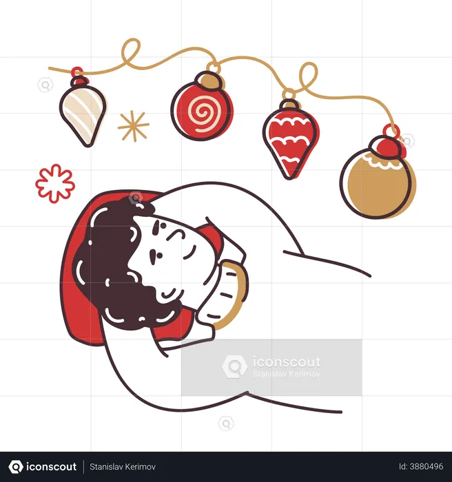 Christmas decoration  Illustration