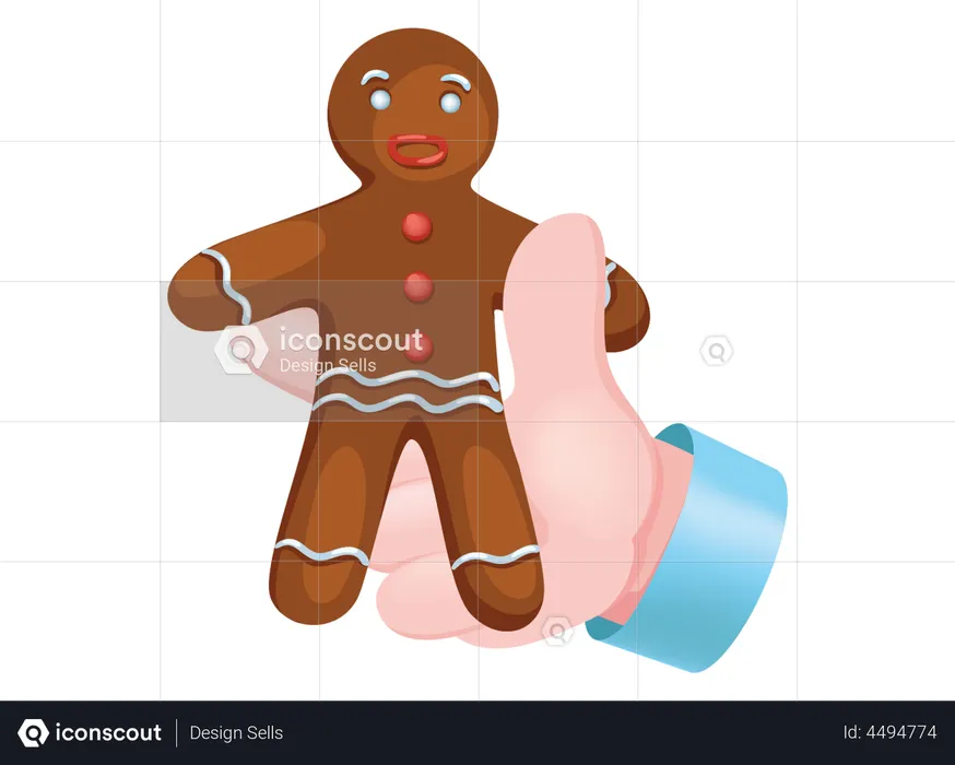 Christmas Gingerbread  Illustration