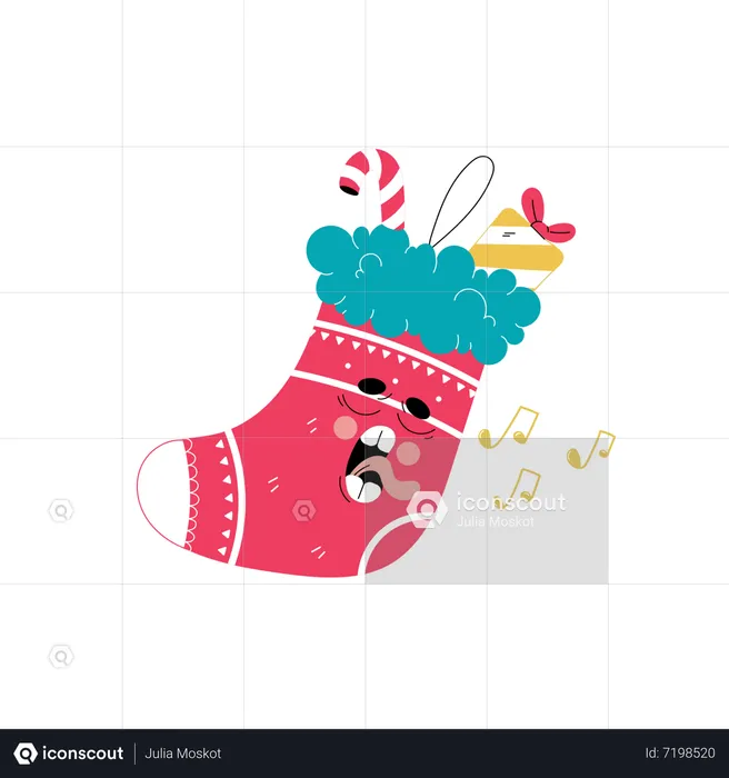 Christmas Socks  Illustration