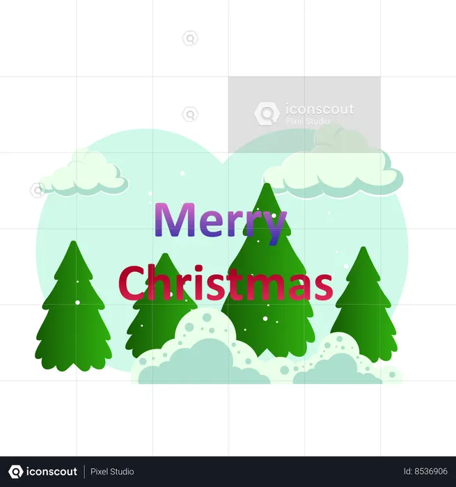 Christmas tree  Illustration