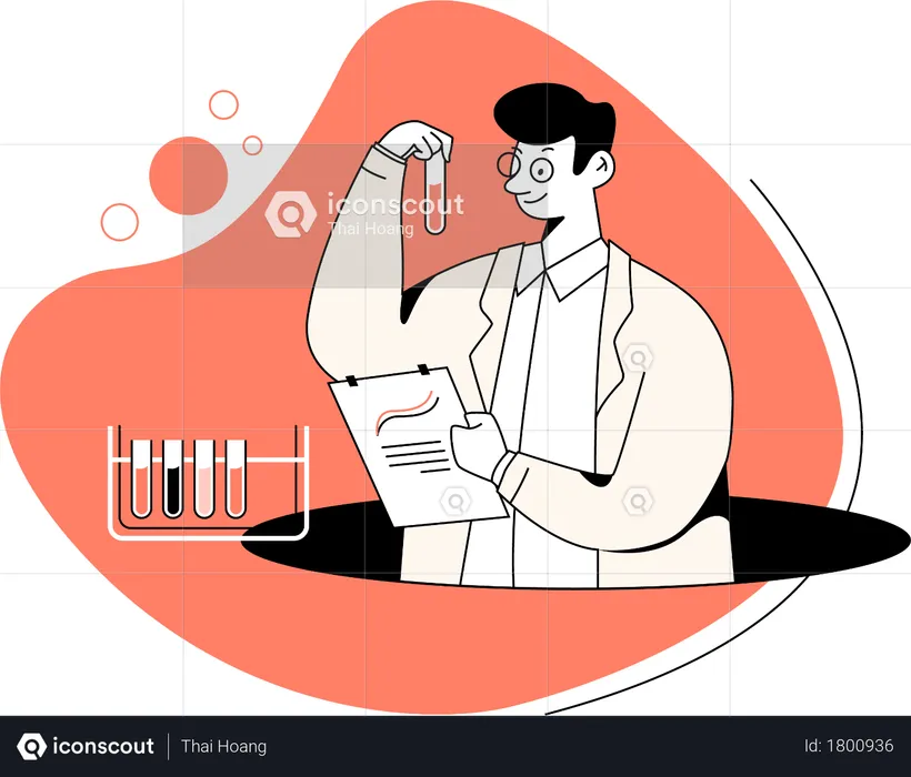 Científico de datos  Ilustración