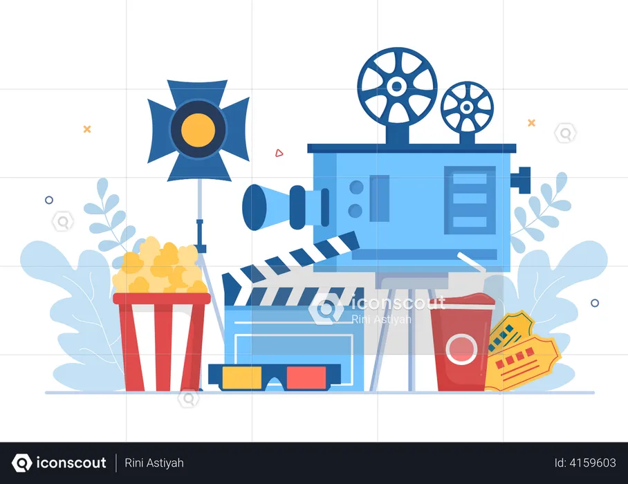 Cinema  Illustration