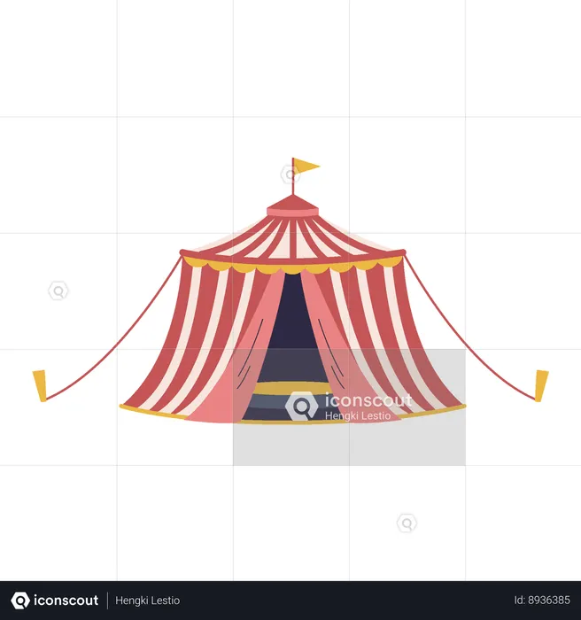 Circus tent  Illustration