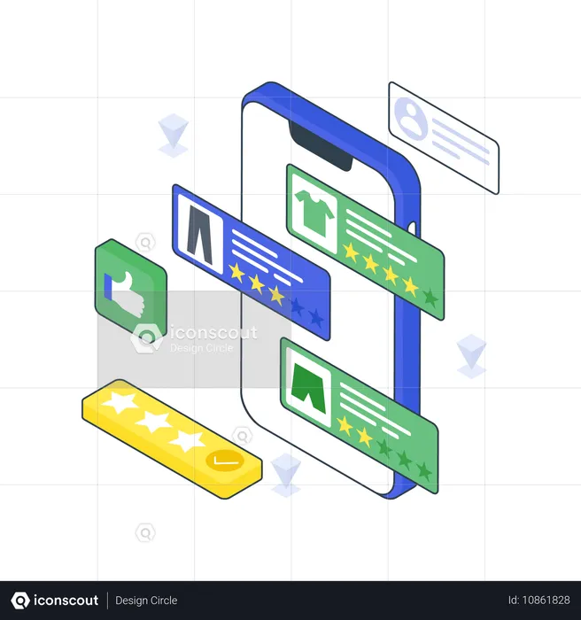Avaliação do produto  Ilustração