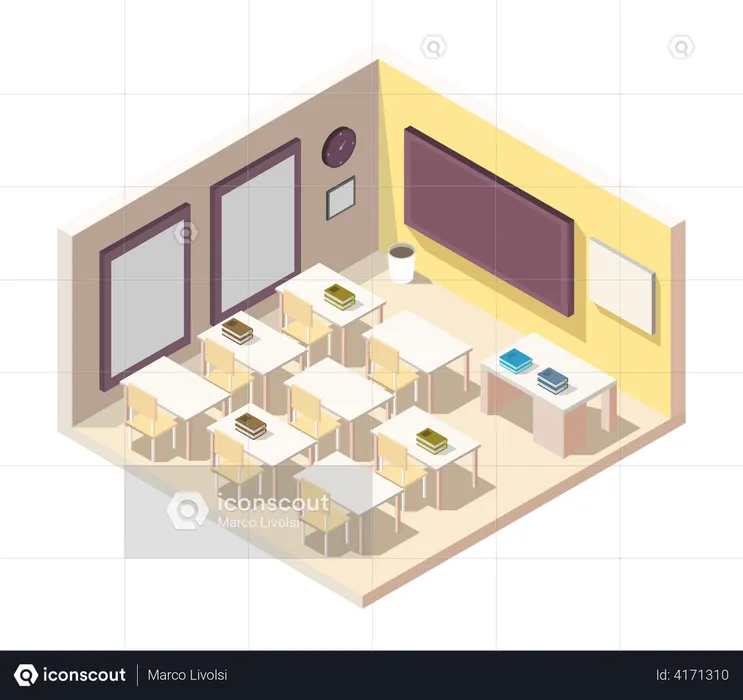 Classroom  Illustration